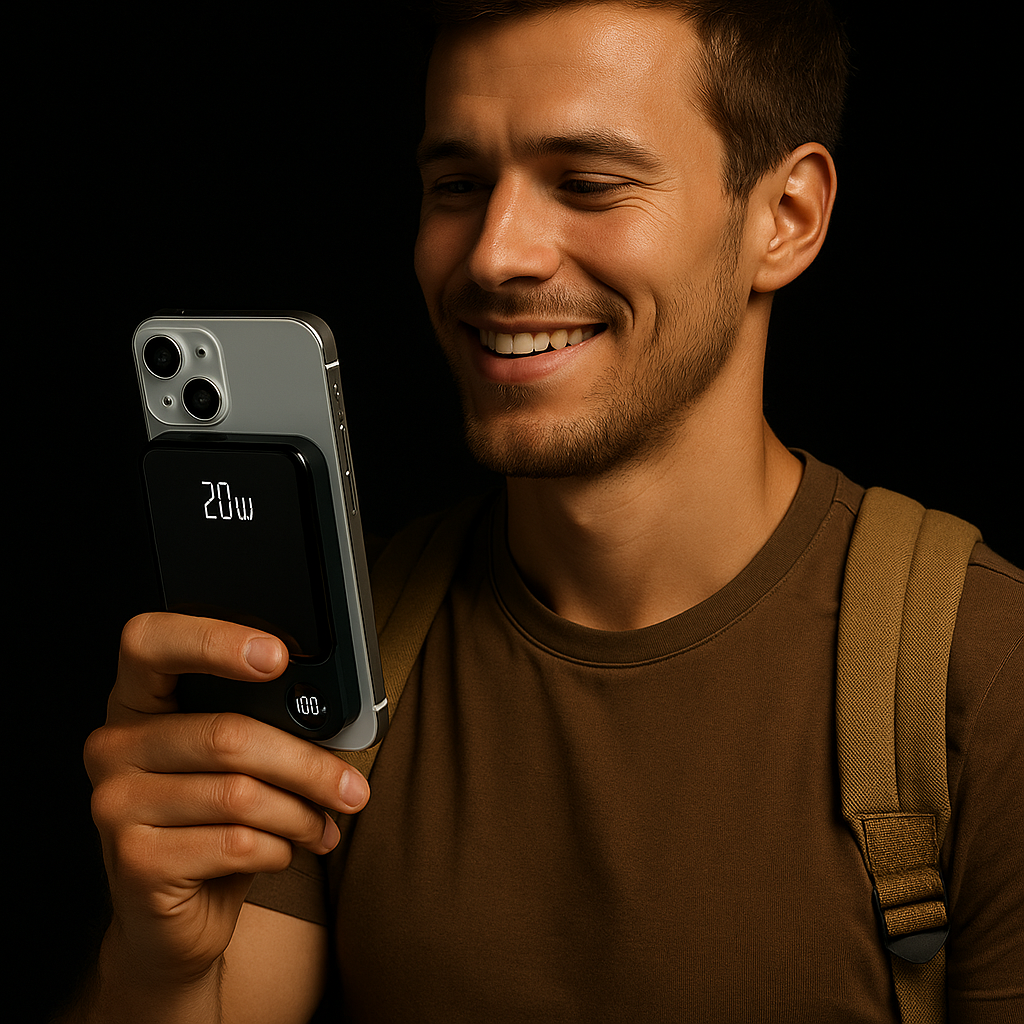 TitanCharge™-Wireless Powerbank (USB-C & Lightning)