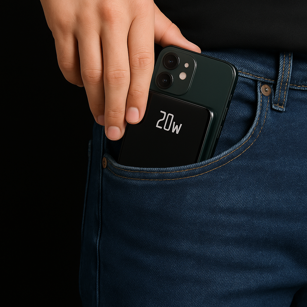 TitanCharge™-Wireless Powerbank (USB-C & Lightning)