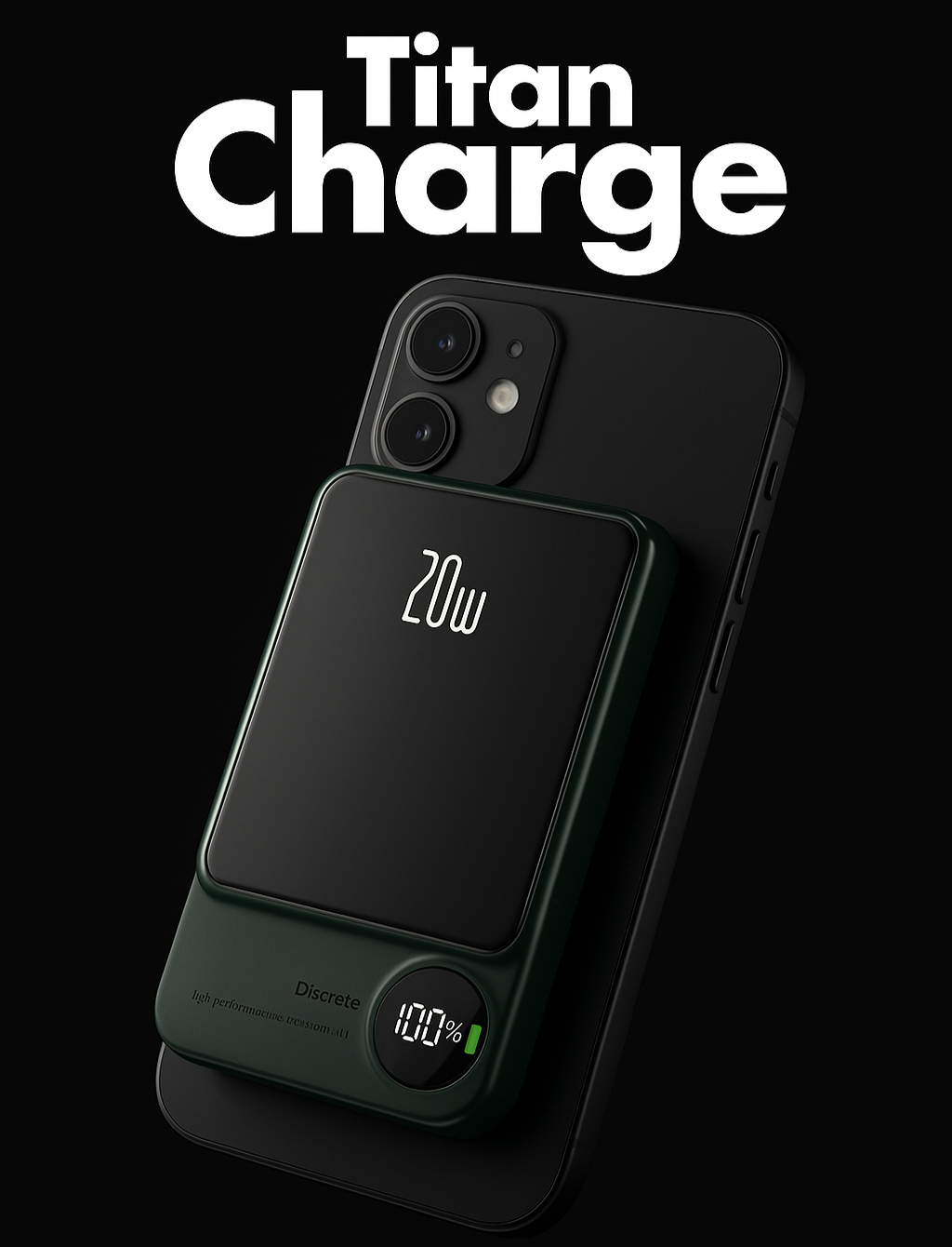 TitanCharge™-Wireless Powerbank (USB-C & Lightning)